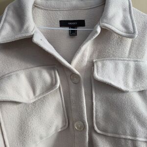 Forever 21 Cream Women's Jacket